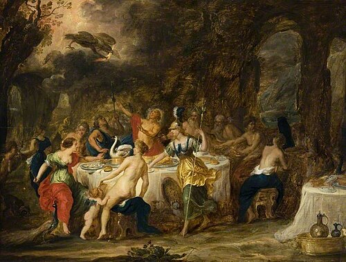 The Marriage Feast of Peleus and Thetis, 1630, Jan Balen