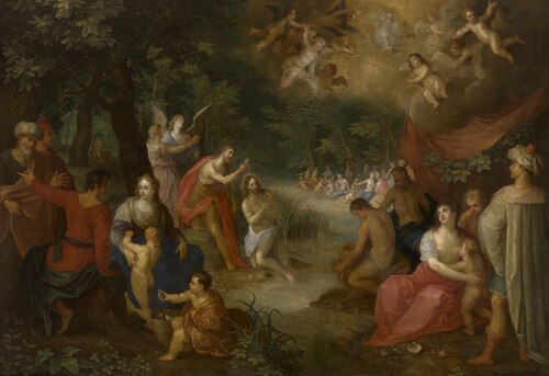 The Baptism of Christ, , Jan Balen