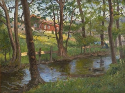 Washing clothes, 2000, Marie Tannæs