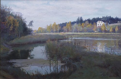 Høst. Frogner., 1900, Marie Tannæs