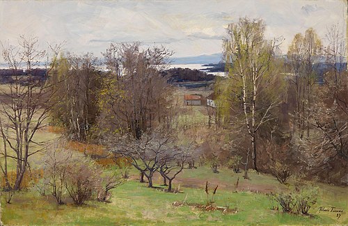 Fra Hoff ved Skøyen, 1887, Marie Tannæs