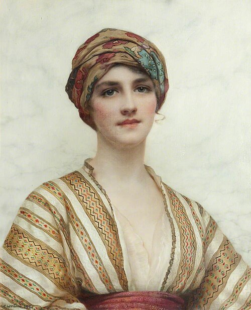Portrait of a Young Woman, 1920, William Clarke Wontner