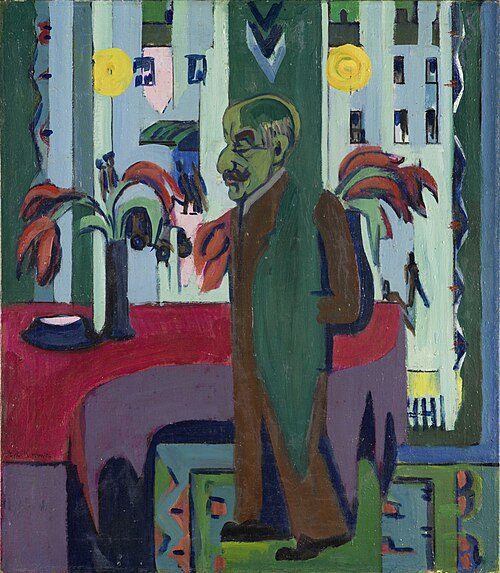 Max Liebermann, 1926, Ernst Ludwig Kirchner