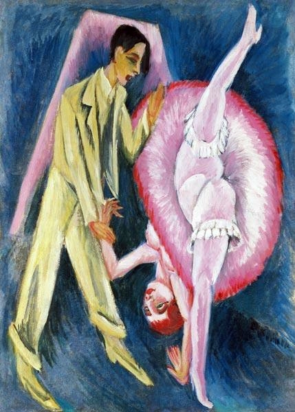 Dancing Couple, 1914, Ernst Ludwig Kirchner