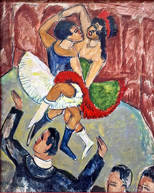 Dancing Scene, 1911, Ernst Ludwig Kirchner