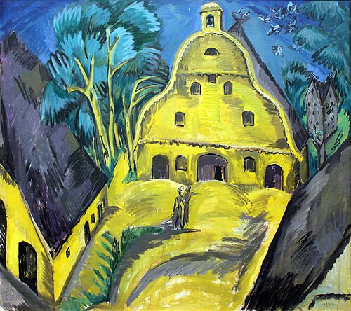 Staberhof Estate On Fehmarn, 1913, Ernst Ludwig Kirchner