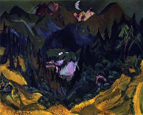 Junkerboden, 1919, Ernst Ludwig Kirchner
