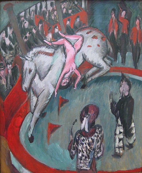 Circus, 1913, Ernst Ludwig Kirchner