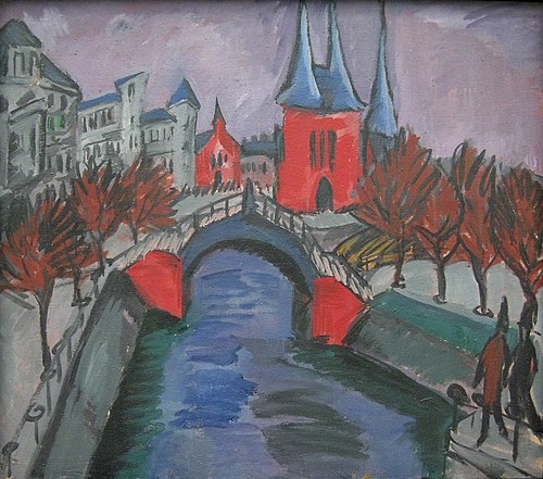 Elisabethufer, 1913, Ernst Ludwig Kirchner