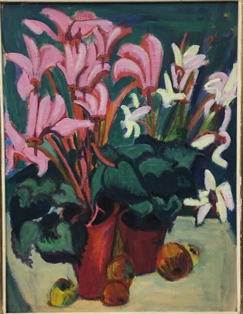 Cyclamen, 1918, Ernst Ludwig Kirchner