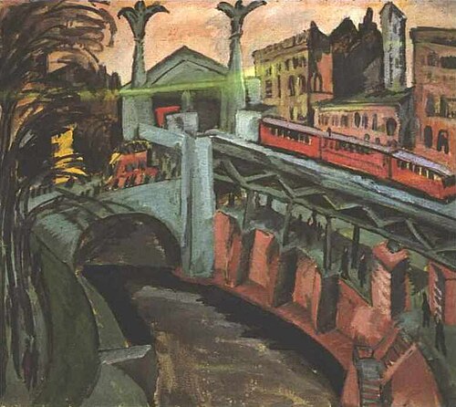 Hallesches Tor, 1913, Ernst Ludwig Kirchner