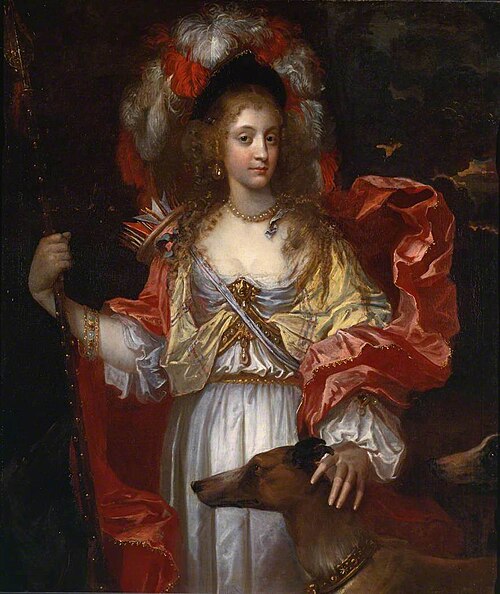 Portrait of a Lady, as Diana, 1674, Jacob Huysmans