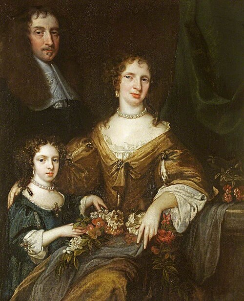 Dr Peter Barwick (1619 - 1705), his wife, Anne Sayon and daughter, Mary, later Lady Ralph Dutton (d., 1670, Jacob Huysmans