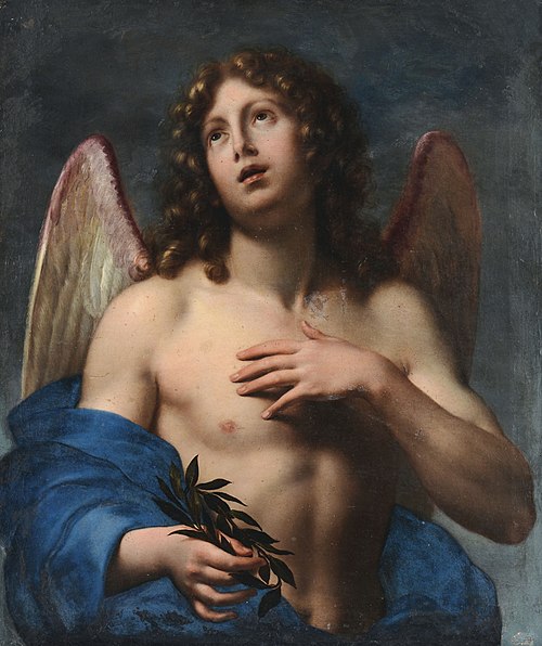 Winged genius, 1650, Onorio Marinari