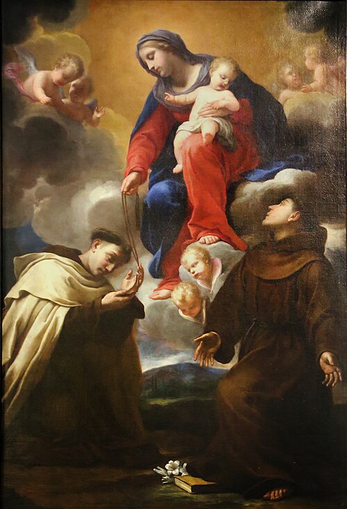 Our Lady of Mount Carmel, 1650, Onorio Marinari