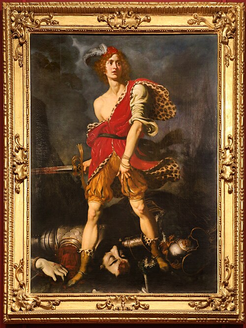 David and Goliath, 1700, Onorio Marinari