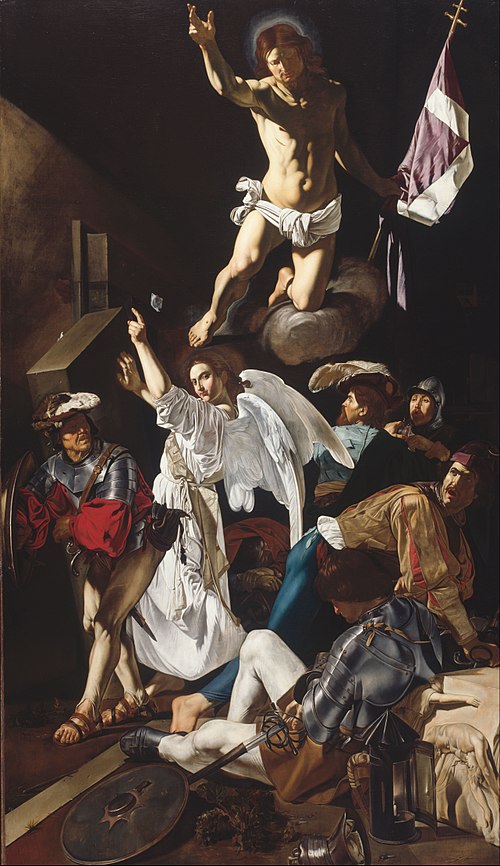 La Résurrection, 1619, Cecco del Caravaggio