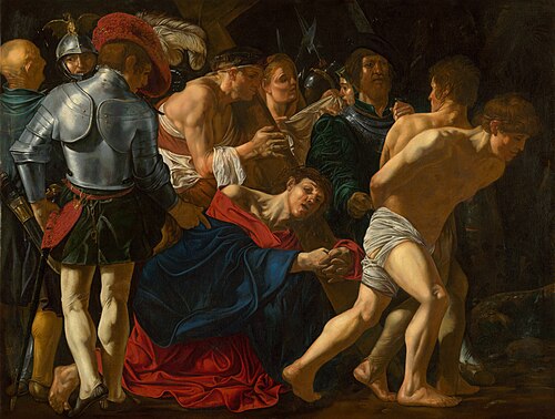 Nesenie kríža, 1610, Cecco del Caravaggio
