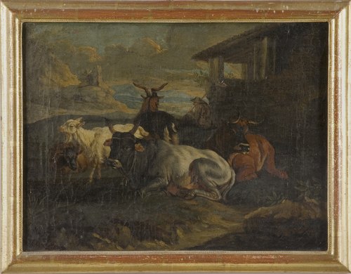 Cattle, 1736, Ernestine von Grisheim