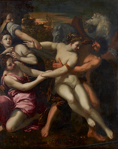 Abduction of Persephone, , Scarsellino