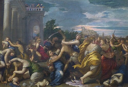 Le Massacre des innocents, 1600, Scarsellino