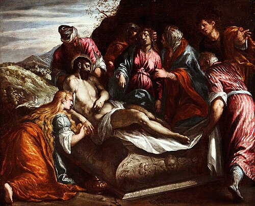 The Entombment of Christ, , Scarsellino