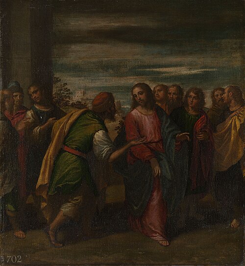 The Tribute Money, 1605, Scarsellino