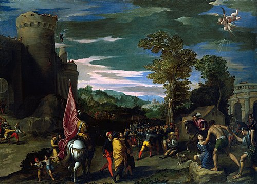 Martyrdom of Saint Venantius of Camerino, , Scarsellino