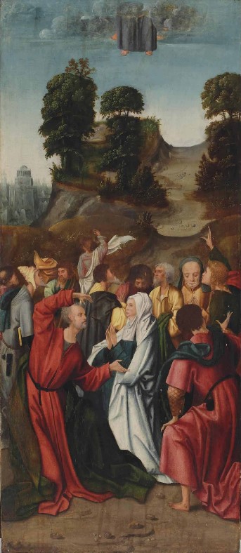 The Ascension of Christ, 1515, Adriaen van Overbeke