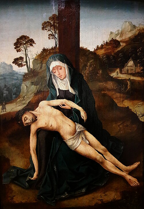 Pietà, 1510, Adriaen van Overbeke