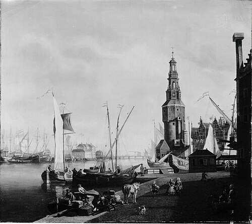 Im Hafen von Amsterdam, 1775, Isaac Ouwater