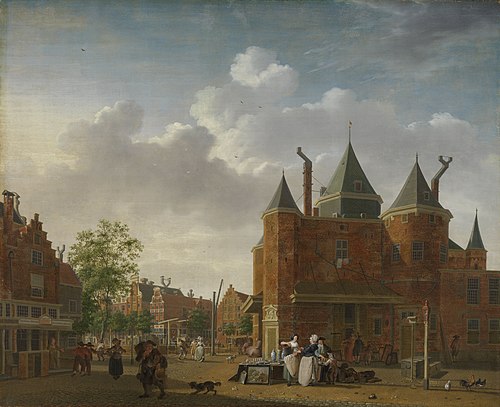The Sint-Antoniuswaag in Amsterdam, 1785, Isaak Ouwater