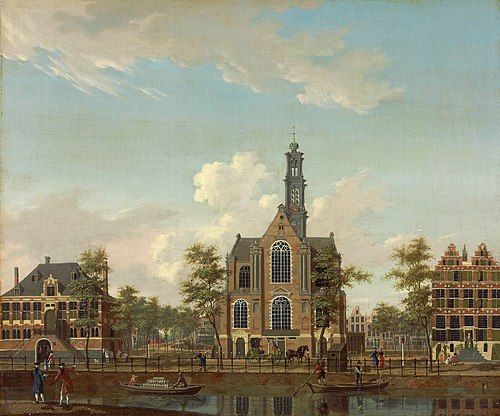 The Westerkerk, Amsterdam, 1778, Isaac Ouwater
