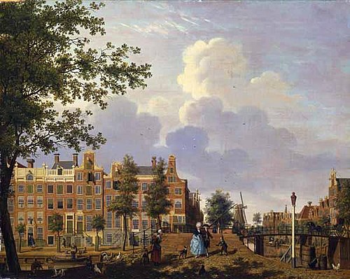 The Prinsengracht, Amsterdam, 1782, Isaac Ouwater