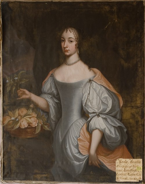 Maria Amalia, 1653-1711, 1729, Johan N Cramer