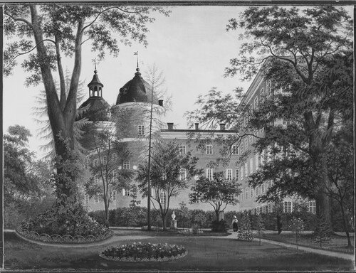 Gripsholms slott, 1885, Johan Robert Nilsson