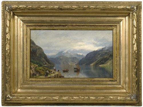 Fjord Landscape, 1900, Niels Bjørnsen Møller