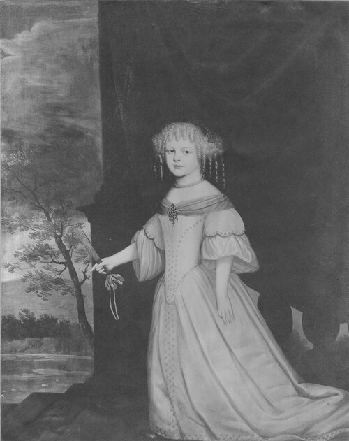 Sofia Augusta, 1663-1694, prinsessa av Anhalt-Zerbst hertiginna av Sachsen-Weimar, 1670, Salomon Duarte