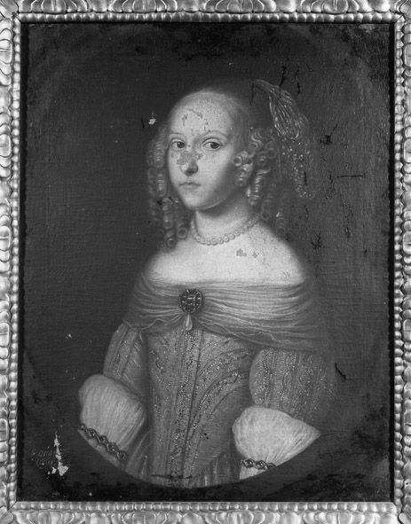Portrait of a woman, possibly Sophia Eleonore of Hesse-Darmstadt, Landgravine of Hesse-Homburg (1634, 1661, Salomon Duarte