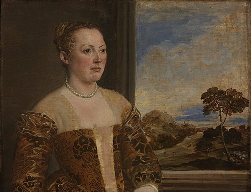 Portrait d'une femme, 1554, Domenico Riccio