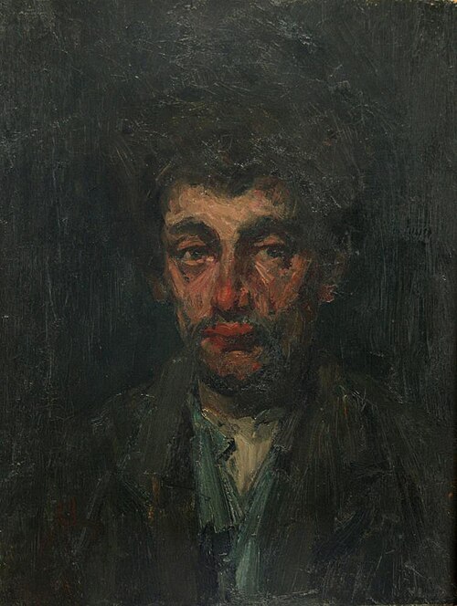 Man met ringbaard, 1889, Meyer de Haan