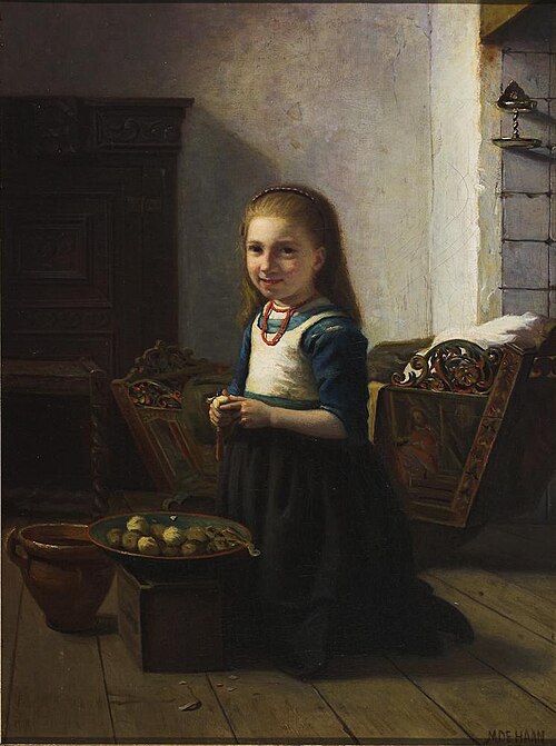De kleine Huishoudster, 1875, Meyer de Haan