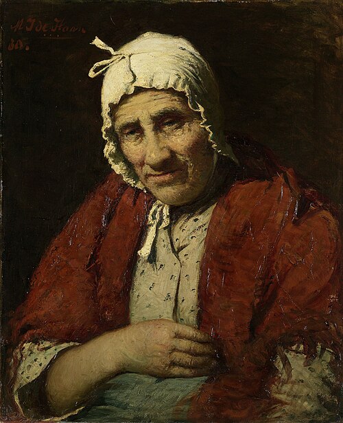 Vieille femme juive, 1880, Meyer de Haan