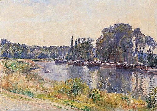 Le chômage sur l'Oise, , Frédéric Samuel Cordey