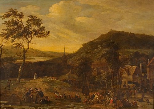 Dorpskermis, , Gerrit Battem