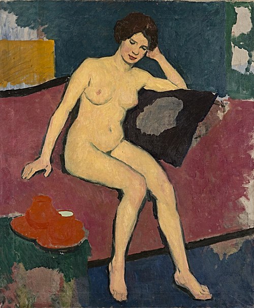 Nackte Frau, 1911, Willi Maillard