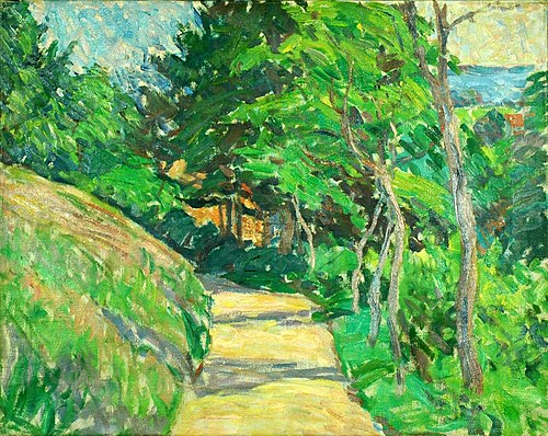 Landschaft bei Biesenthal, 1921, Willi Maillard