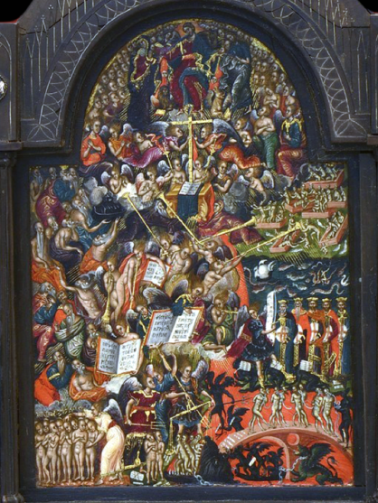 Triptych of the Last Judgement (Klontzas), 1600, Geórgios Klóntzas
