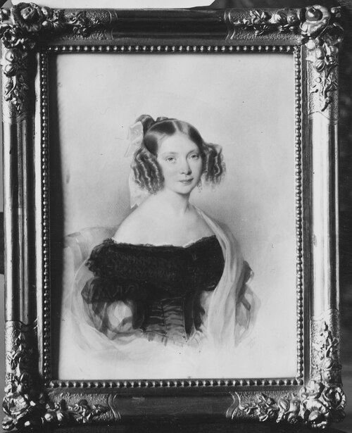 Natalie Alexandra von Buxhoeweden (1814-1867), countess, maid of honour of Alexandra Fjodorovna of R, 1838, L Fischer
