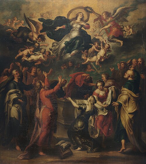Assumption of the Virgin, 1650, Pauwel Casteels